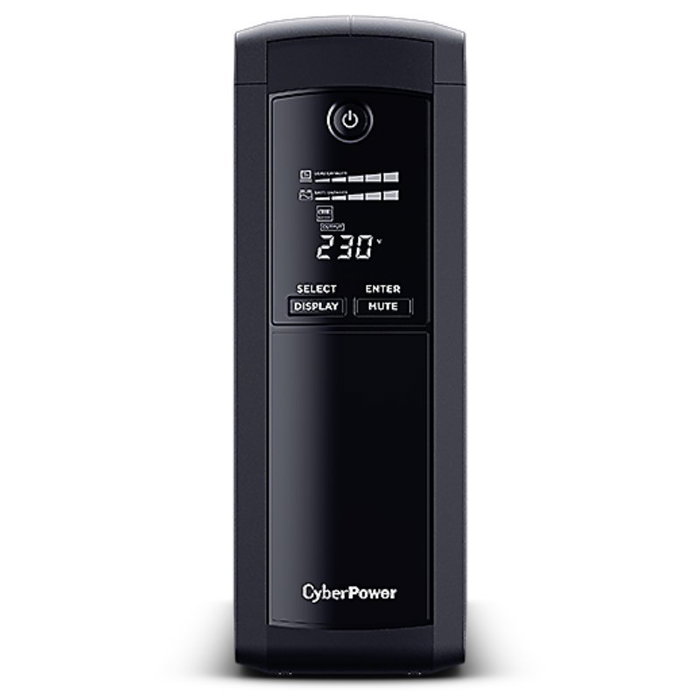 CyberPower VP1600ELCD 1600VA/960W SAI Línea Interactiva Torre